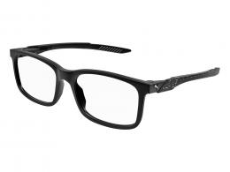 PUMA PU0393O 001 Kunststoff Eckig Schwarz/Schwarz Brille online; Brillengestell; Brillenfassung; Glasses; auch als Gleitsichtbrille