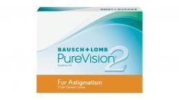 PureVision® 2 HD for Astigmatism Monatslinsen Torisch 3 Stück Kontaktlinsen; contact lenses; Kontaktlinsen