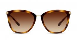 Ralph Lauren 0RA5245 500313 Kunststoff Schmetterling / Cat-Eye Goldfarben/Havana Sonnenbrille mit Sehstärke, verglasbar; Sunglasses; auch als Gleitsichtbrille