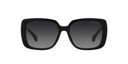 Ralph Lauren 0RA5298U 5001T3 polarisiert Kunststoff Rechteckig Schwarz/Schwarz Sonnenbrille mit Sehstärke, verglasbar; Sunglasses; auch als Gleitsichtbrille