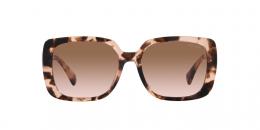 Ralph Lauren 0RA5298U 605813 Kunststoff Rechteckig Rosa/Havana Sonnenbrille mit Sehstärke, verglasbar; Sunglasses; auch als Gleitsichtbrille