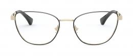 Ralph Lauren 0RA6046 9391 Metall Schmetterling / Cat-Eye Schwarz/Goldfarben Brille online; Brillengestell; Brillenfassung; Glasses; auch als Gleitsichtbrille