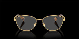 Ralph Lauren 0RA6057 9004 Metall Rund Oval Goldfarben/Goldfarben Brille online; Brillengestell; Brillenfassung; Glasses; auch als Gleitsichtbrille