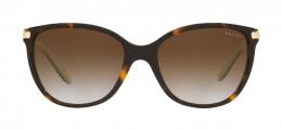 Ralph Lauren RA5160 0 601/13 Kunststoff Schmetterling / Cat-Eye Havana/Havana Sonnenbrille mit Sehstärke, verglasbar; Sunglasses; auch als Gleitsichtbrille