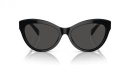 Ralph Lauren THE BETTY 0RL8213 500187 Kunststoff Schmetterling / Cat-Eye Schwarz/Schwarz Sonnenbrille mit Sehstärke, verglasbar; Sunglasses; auch als Gleitsichtbrille