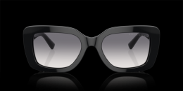 Ralph Lauren THE NIKKI 0RL8217U 500179 Kunststoff Rechteckig Schwarz/Schwarz Sonnenbrille mit Sehstärke, verglasbar; Sunglasses; auch als Gleitsichtbrille