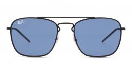 Ray-Ban 0RB3588 901480 Metall Panto Schwarz/Schwarz Sonnenbrille mit Sehstärke, verglasbar; Sunglasses; auch als Gleitsichtbrille