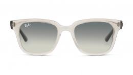Ray-Ban 0RB4323 644971 Kunststoff Panto Grau/Transparent Sonnenbrille mit Sehstärke, verglasbar; Sunglasses; auch als Gleitsichtbrille