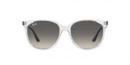Ray-Ban 0RB4378 647711 Kunststoff Panto Transparent/Transparent Sonnenbrille mit Sehstärke, verglasbar; Sunglasses; auch als Gleitsichtbrille