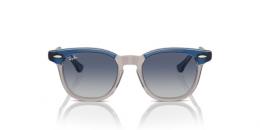 Ray-Ban 0RJ9098S 71554L Kunststoff Panto Blau/Braun Sonnenbrille, Sunglasses