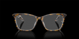 Ray-Ban 0RX5422 5082 Kunststoff Schmetterling / Cat-Eye Havana/Transparent Brille online; Brillengestell; Brillenfassung; Glasses; auch als Gleitsichtbrille