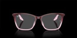 Ray-Ban 0RX5422 8311 Kunststoff Schmetterling / Cat-Eye Rot/Rosa Brille online; Brillengestell; Brillenfassung; Glasses; auch als Gleitsichtbrille