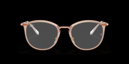 Ray-Ban 0RX7140 8124 Kunststoff Panto Rosa/Transparent Brille online; Brillengestell; Brillenfassung; Glasses; auch als Gleitsichtbrille; Black Friday
