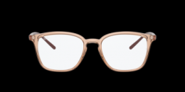 Ray-Ban 0RX7185 5940 Kunststoff Panto Braun/Braun Brille online; Brillengestell; Brillenfassung; Glasses; auch als Gleitsichtbrille