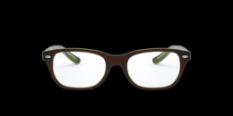 Ray-Ban 0RY1555 3665 Kunststoff Eckig Braun/Grün Brille online; Brillengestell; Brillenfassung; Glasses
