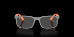 Ray-Ban 0RY1621 3930 Kunststoff Rechteckig Grau/Orange Brille online; Brillengestell; Brillenfassung; Glasses