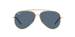 Ray-Ban AVIATOR REVERSE 0RBR0101S 92023A Metall Pilot Pink Gold/Pink Gold Sonnenbrille, Sunglasses