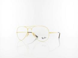 Ray Ban Aviator RX6489 2500 55 gold