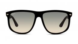 Ray-Ban BOYFRIEND 0RB4147 601/32 Kunststoff Rechteckig Schwarz/Schwarz Sonnenbrille, Sunglasses
