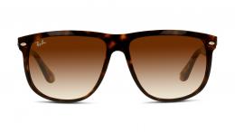 Ray-Ban BOYFRIEND 0RB4147 710/51 Kunststoff Panto Havana/Havana Sonnenbrille, Sunglasses