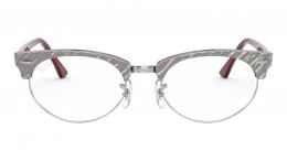 Ray-Ban CLUBMASTER OVAL OPTICS 0RX3946V 8050 Kunststoff Rund Oval Silberfarben/Grau Brille online; Brillengestell; Brillenfassung; Glasses; auch als Gleitsichtbrille