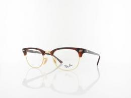 Ray Ban Clubmaster RX5154 2372 49 red havana