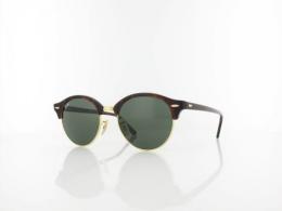 Ray Ban Clubround RB4246 990 51 red havana / green