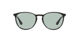 Ray-Ban ERIKA METAL 0RB3539 002/Q5 Metall Panto Schwarz/Schwarz Sonnenbrille mit Sehstärke, verglasbar; Sunglasses; auch als Gleitsichtbrille