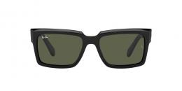 Ray-Ban INVERNESS 0RB2191 901/31 Kunststoff Panto Schwarz/Schwarz Sonnenbrille mit Sehstärke, verglasbar; Sunglasses; auch als Gleitsichtbrille
