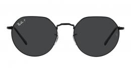 Ray-Ban JACK 0RB3565 002/48 polarisiert Metall Irregular Schwarz/Schwarz Sonnenbrille mit Sehstärke, verglasbar; Sunglasses; auch als Gleitsichtbrille