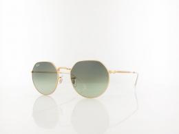 Ray Ban Jack RB3565 001BH 53 arista / green vintage