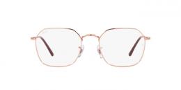 Ray-Ban JIM 0RX3694V 3094 Metall Irregular Pink Gold/Pink Gold Brille online; Brillengestell; Brillenfassung; Glasses; auch als Gleitsichtbrille