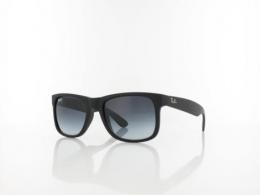Ray Ban Justin RB4165 601/8G 51 rubber black / grey gradient