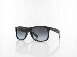 Ray Ban Justin RB4165 601/8G 54 rubber black / grey gradient