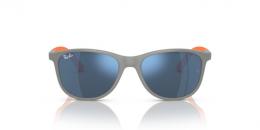 Ray-Ban KIDS 0RJ9077S 713355 Kunststoff Panto Grau/Orange Sonnenbrille mit Sehstärke, verglasbar; Sunglasses