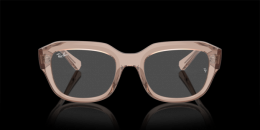 Ray-Ban LEONID 0RX7225 8317 Kunststoff Panto Transparent/Braun Brille online; Brillengestell; Brillenfassung; Glasses; auch als Gleitsichtbrille