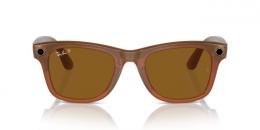Ray-Ban | META WAYFARER 0RW4008 670683 polarisiert Kunststoff Panto Braun/Braun Sonnenbrille, Sunglasses