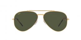 Ray-Ban NEW AVIATOR 0RB3625 919631 Metall Pilot Goldfarben/Goldfarben Sonnenbrille mit Sehstärke, verglasbar; Sunglasses; auch als Gleitsichtbrille