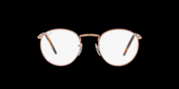 Ray-Ban NEW ROUND 0RX3637V 3094 Metall Panto Rosa/Goldfarben Brille online; Brillengestell; Brillenfassung; Glasses; auch als Gleitsichtbrille; Black Friday