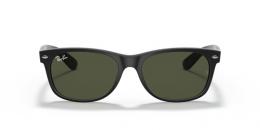 Ray-Ban New Wayfarer 0RB2132 622 Kunststoff Rechteckig Schwarz/Schwarz Sonnenbrille mit Sehstärke, verglasbar; Sunglasses; auch als Gleitsichtbrille