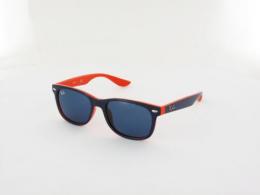 Ray Ban New Wayfarer KIDS RJ9052S 178/80 47 top blue on orange / blue