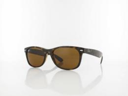 Ray Ban New Wayfarer RB2132 710 55 light havana / crystal brown