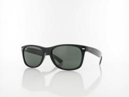 Ray Ban New Wayfarer RB2132 901/58 58 polished black / crystal green polarized