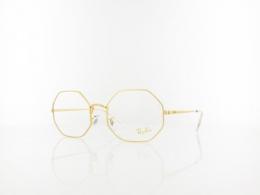 Ray Ban Ocatagon RX1972V 3086 54 legend gold