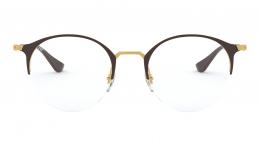 Ray-Ban OPTICS 0RX3578V 2905 Metall Panto Goldfarben/Schwarz Brille online; Brillengestell; Brillenfassung; Glasses; auch als Gleitsichtbrille