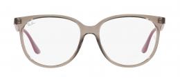 Ray-Ban OPTICS 0RX4378V 8083 Kunststoff Panto Grau/Transparent Brille online; Brillengestell; Brillenfassung; Glasses; auch als Gleitsichtbrille