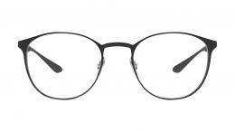 Ray-Ban OPTICS 0RX6355 2503 Metall Panto Schwarz/Schwarz Brille online; Brillengestell; Brillenfassung; Glasses; auch als Gleitsichtbrille