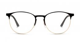 Ray-Ban OPTICS 0RX6375 2890 Metall Panto Goldfarben/Schwarz Brille online; Brillengestell; Brillenfassung; Glasses; auch als Gleitsichtbrille