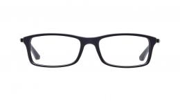 Ray-Ban OPTICS 0RX7017 5196 Kunststoff Rechteckig Schwarz/Schwarz Brille online; Brillengestell; Brillenfassung; Glasses; auch als Gleitsichtbrille