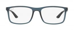 Ray-Ban OPTICS 0RX8908 5719 Kunststoff Rechteckig Blau/Transparent Brille online; Brillengestell; Brillenfassung; Glasses; auch als Gleitsichtbrille